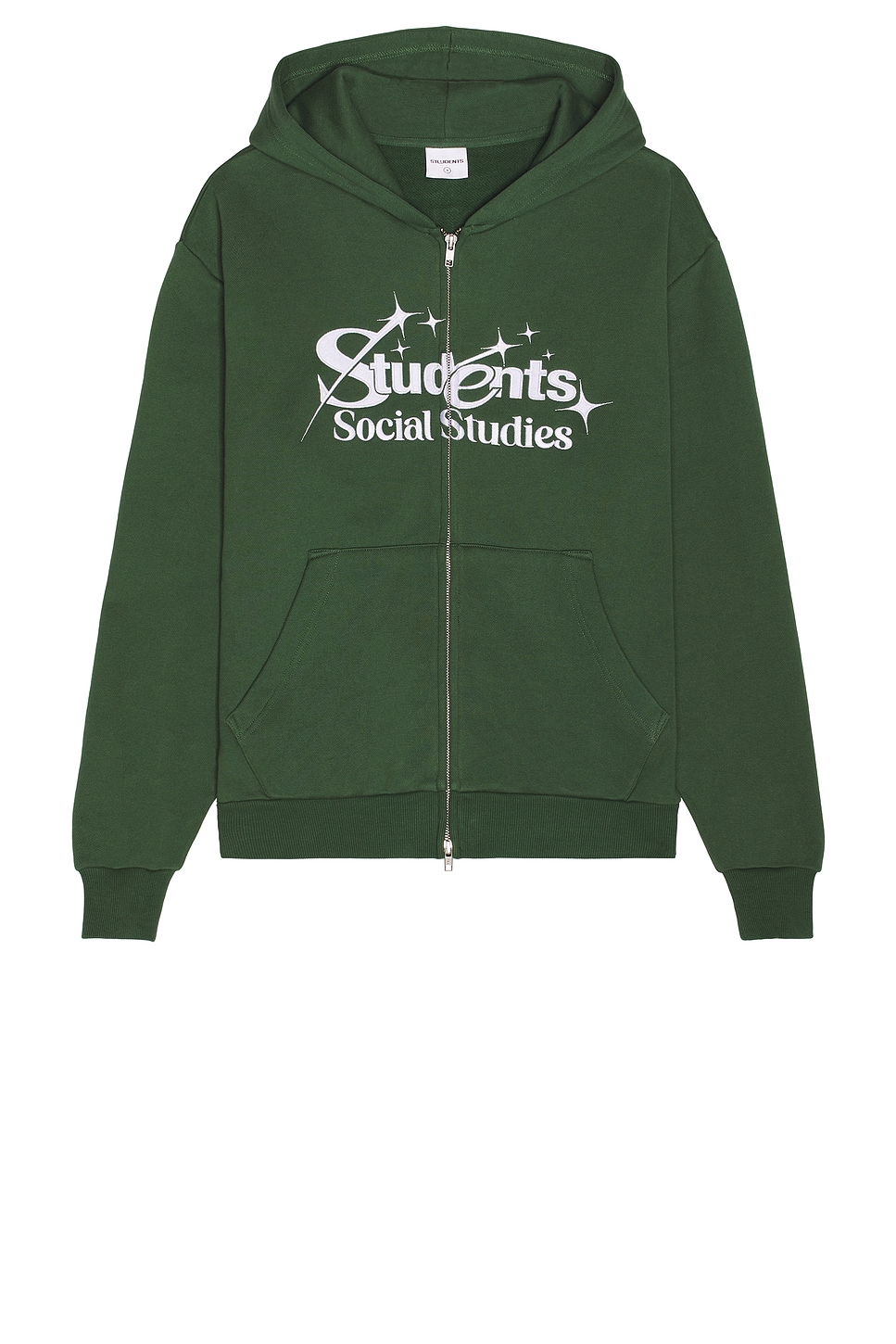 Image 1 of Students Golf Rising Stars Fleece Zip Hoodie in Hunter