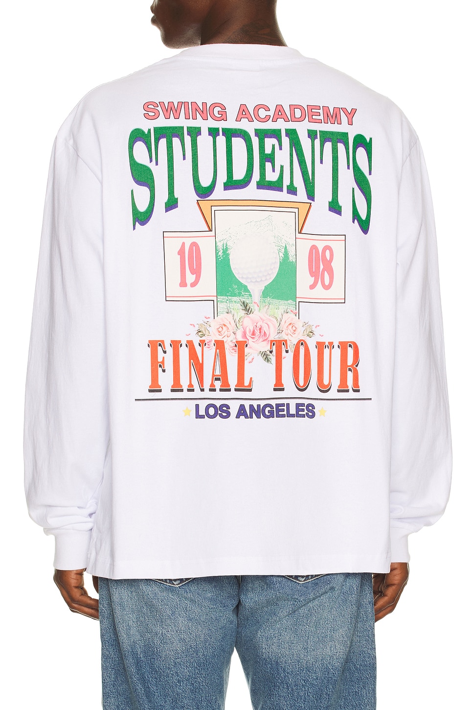 Image 1 of Students Golf Final Tour Tee in White