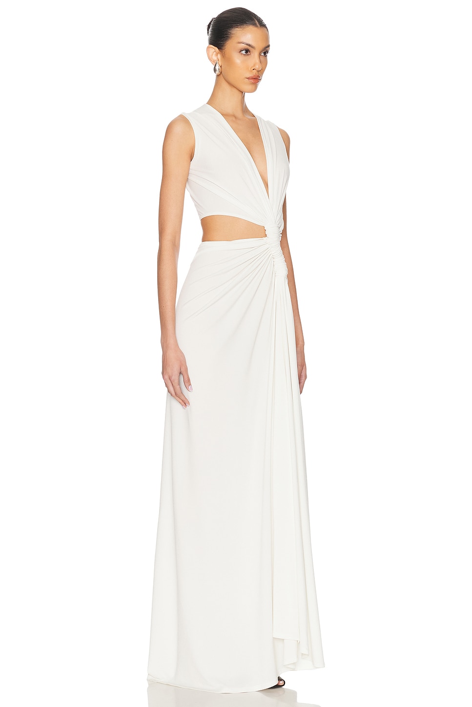 Image 3 of Sid Neigum Triple Loop Dress in Ivory