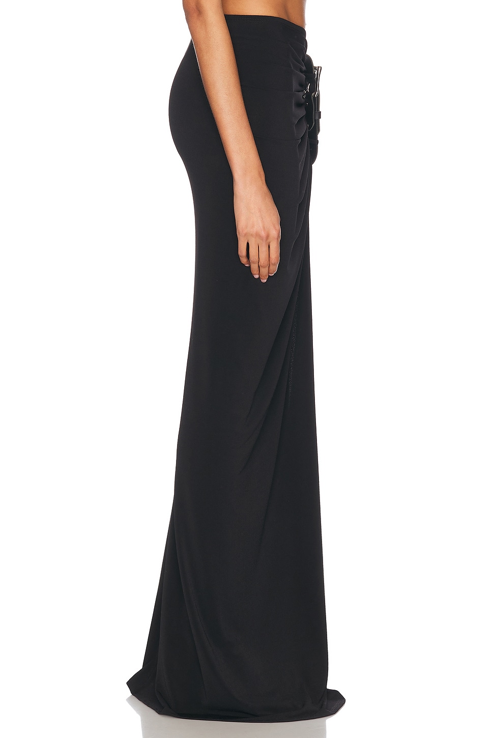 Sid Neigum Floor Length Gathered Belt Skirt thumbnail