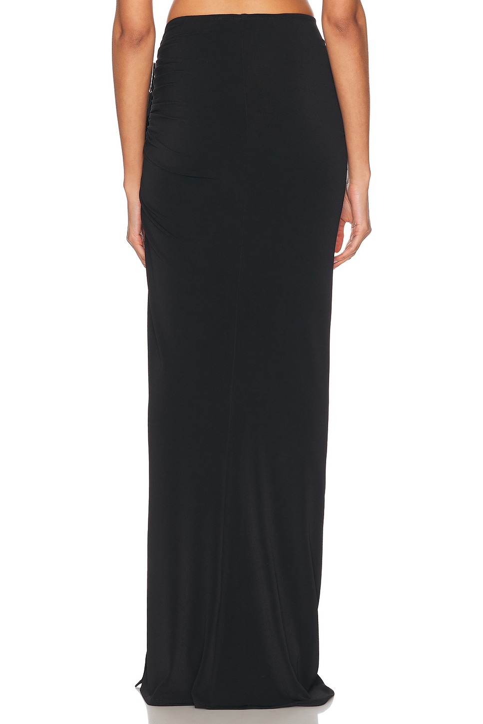 Sid Neigum Floor Length Gathered Belt Skirt thumbnail