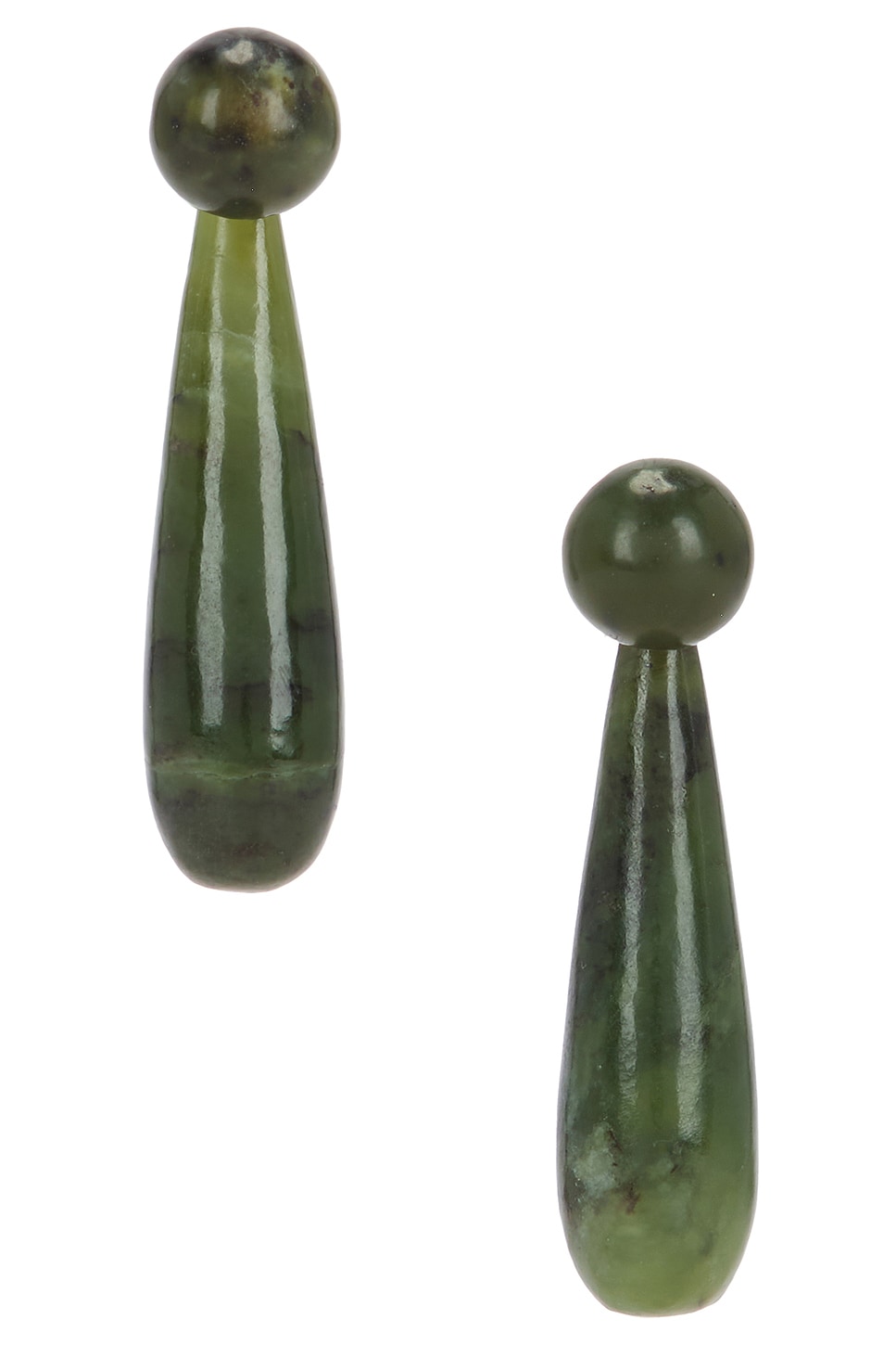 Image 1 of SOPHIE BUHAI Angelika Jade Small Earrings in Jade & Sterling Silver