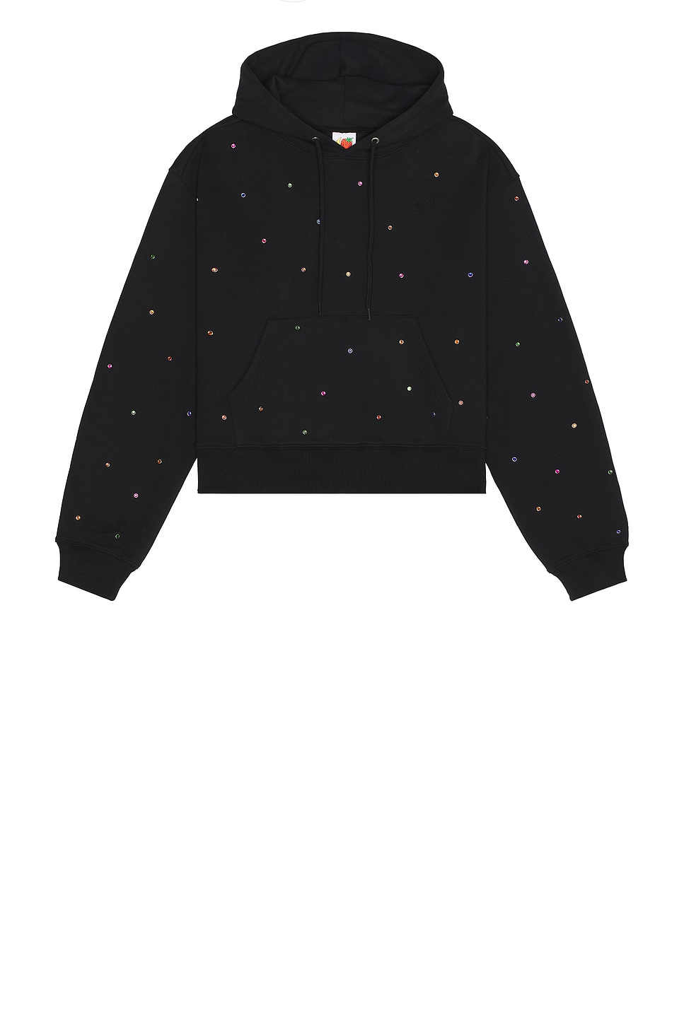 Image 1 of Sky High Farm Workwear Studded Hoodie in Black