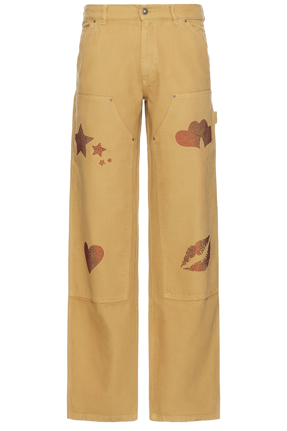 Sh4u Double Knee Pants in Brown