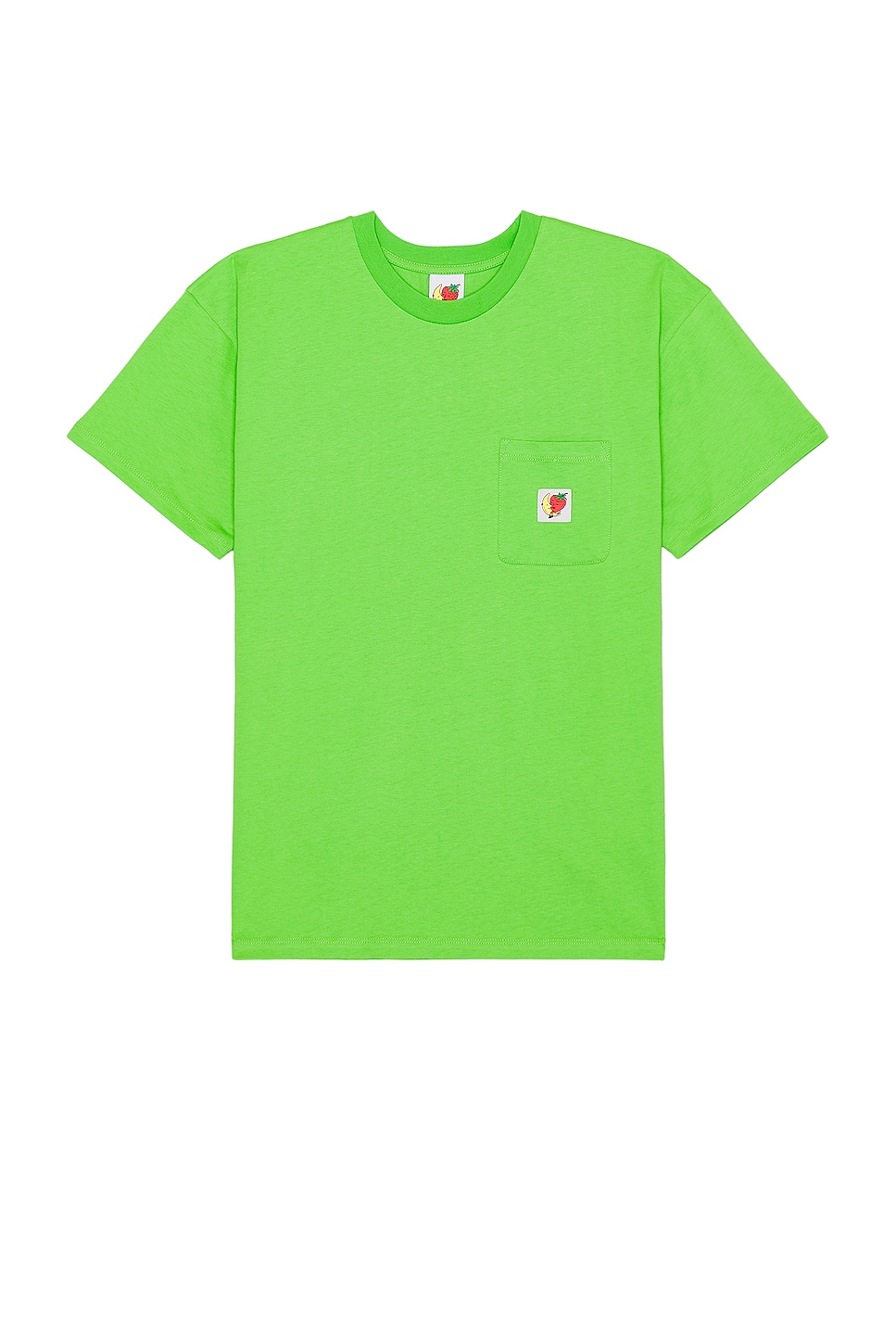 Image 1 of Sky High Farm Workwear Unisex Logo Label T-shirt Knit in GREEN