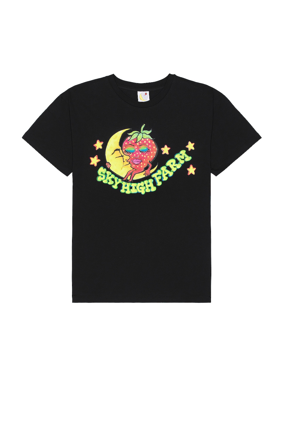 Image 1 of Sky High Farm Workwear U Ally Bo Perennials Print Short Sleeves T-Shirt in BLACK