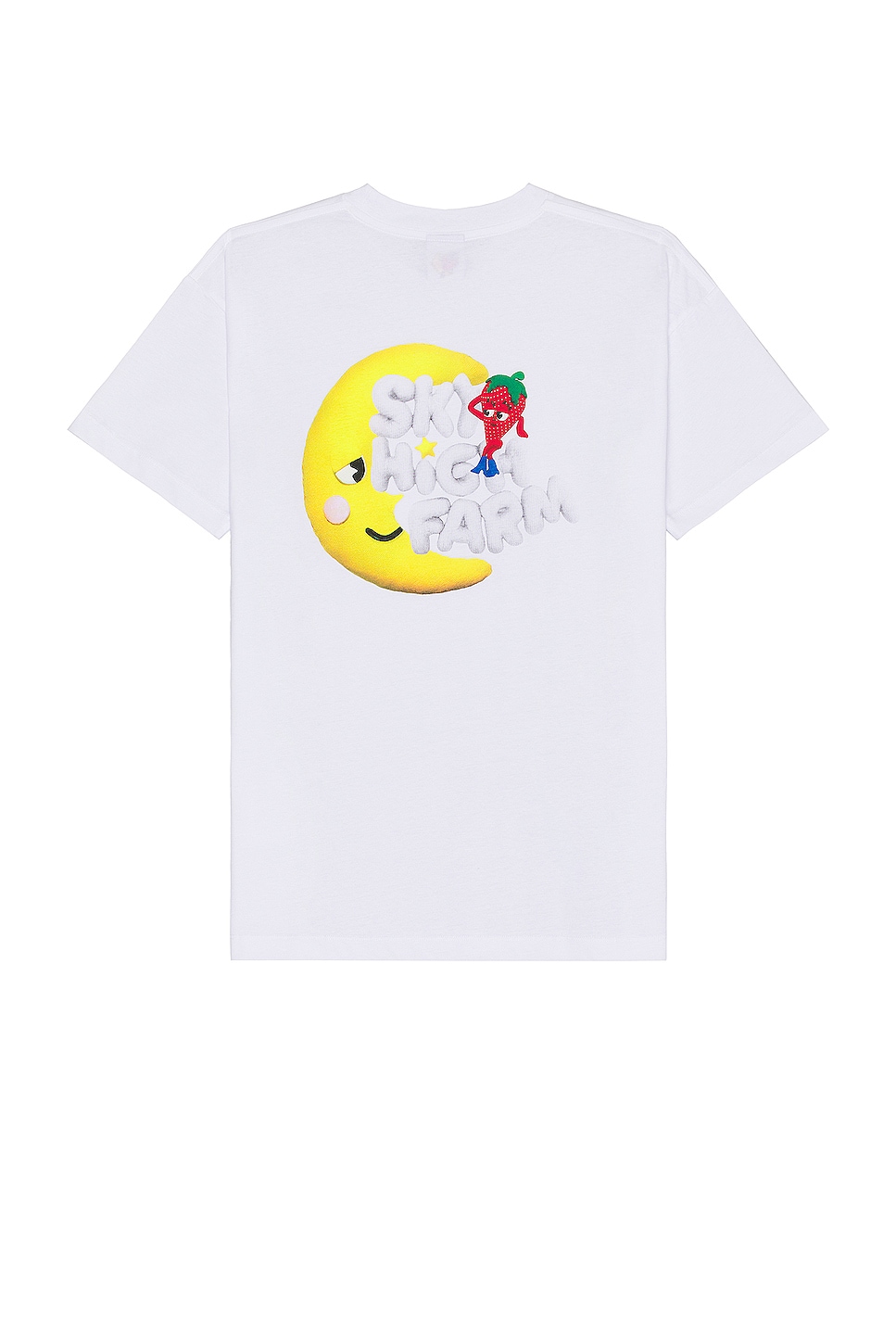 Image 1 of Sky High Farm Workwear Unisex Perennial Shana Graphic T-shirt Knit in WHITE