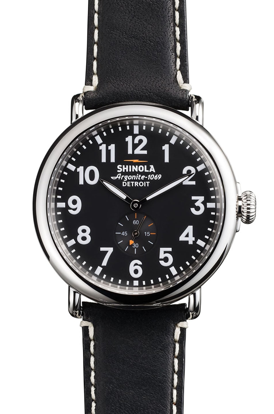 Image 1 of Shinola The Runwell 41mm in Black & Black