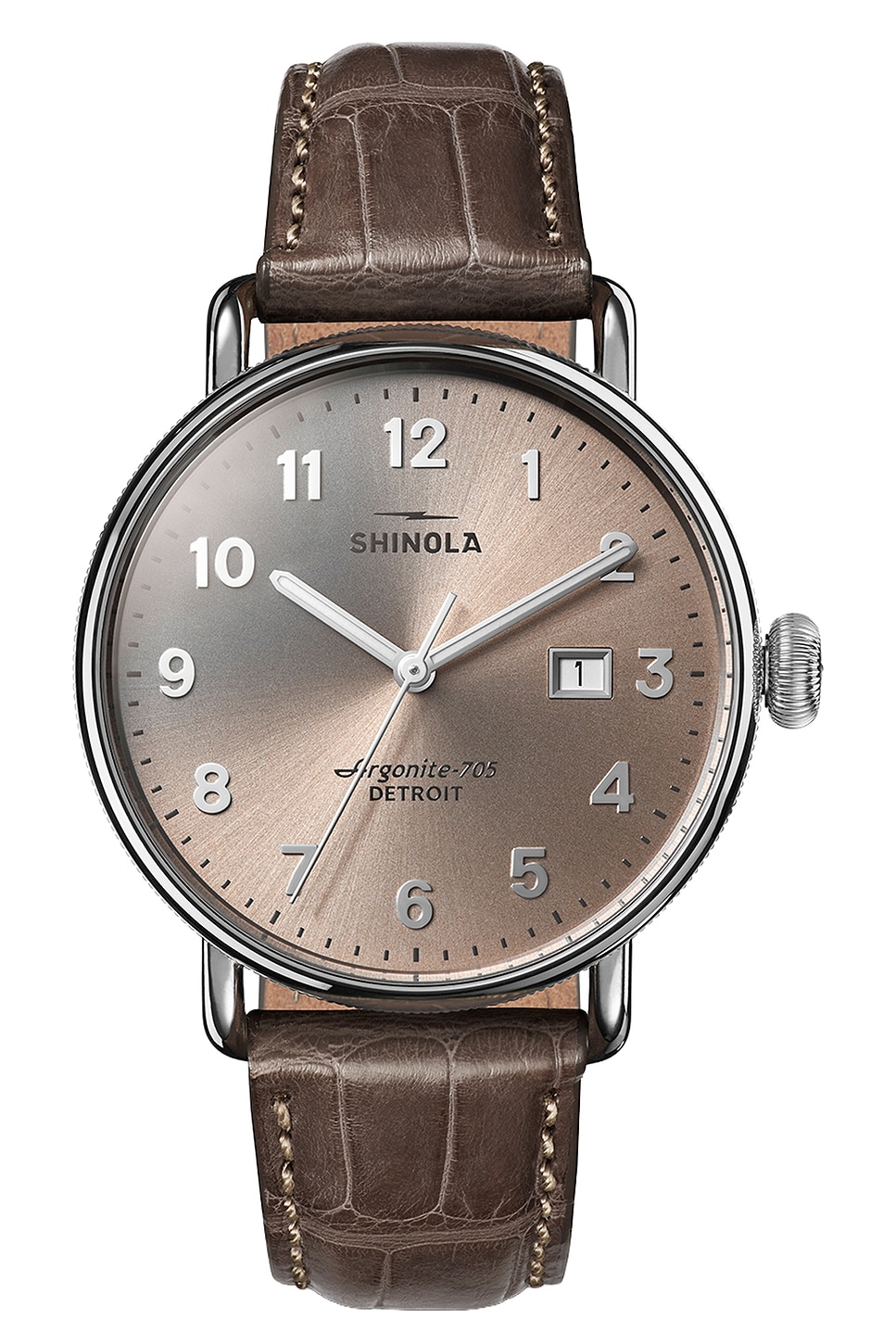 Shinola Canfield 38mm Watch in Brown