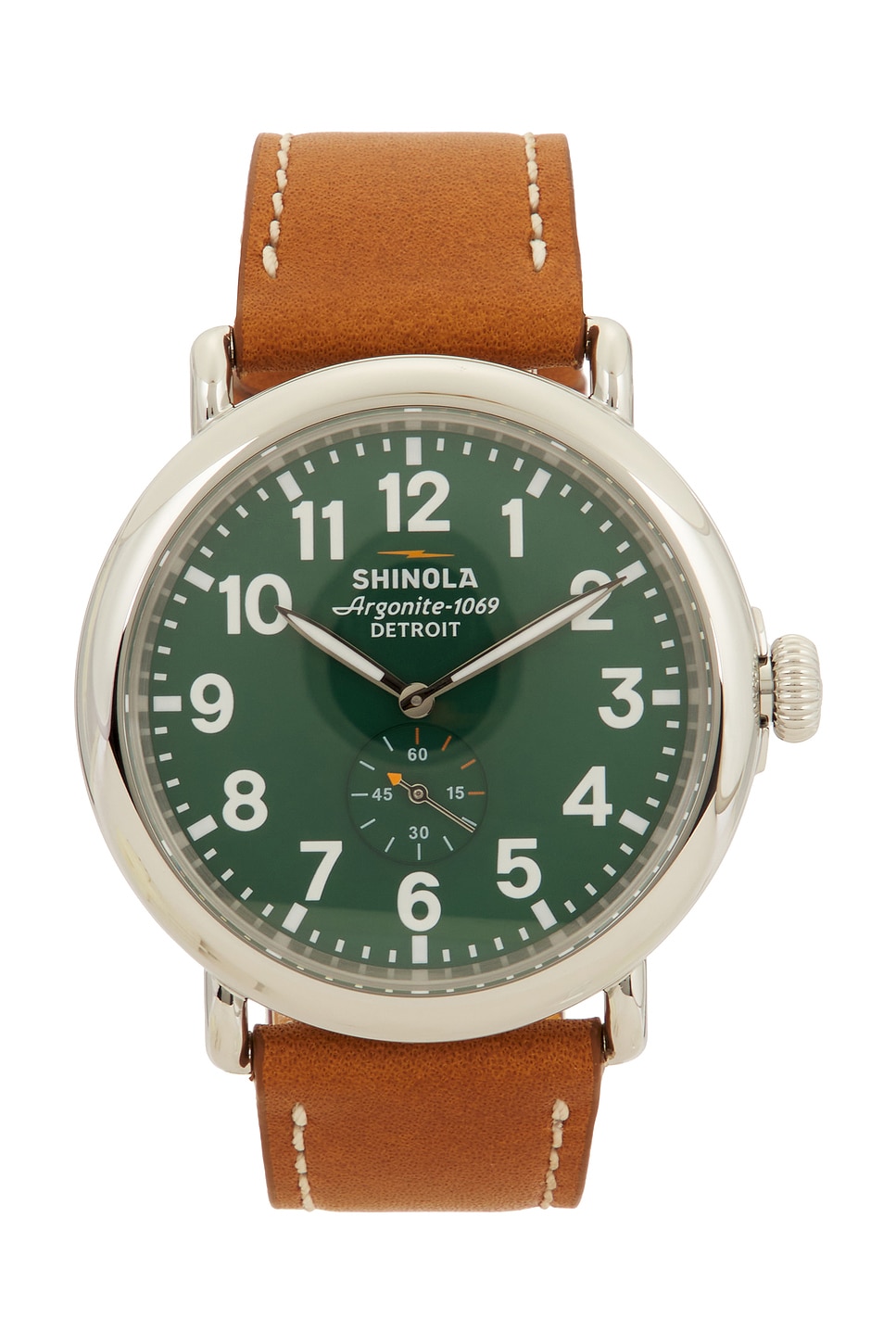 Runwell 47mm Watch in Green