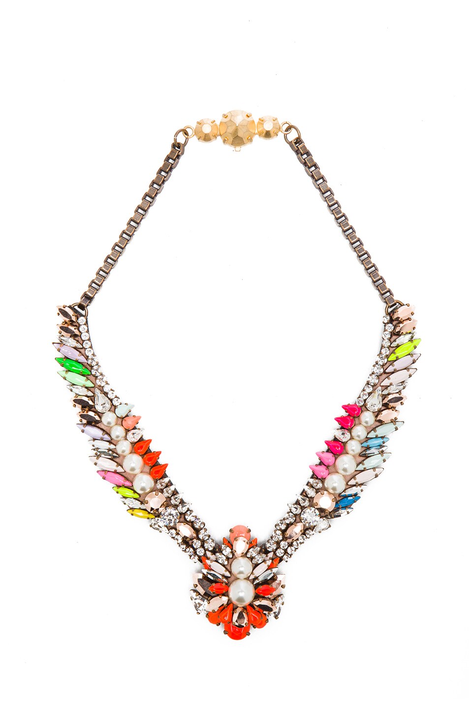 Image 1 of Shourouk Tabatha Necklace in Multi