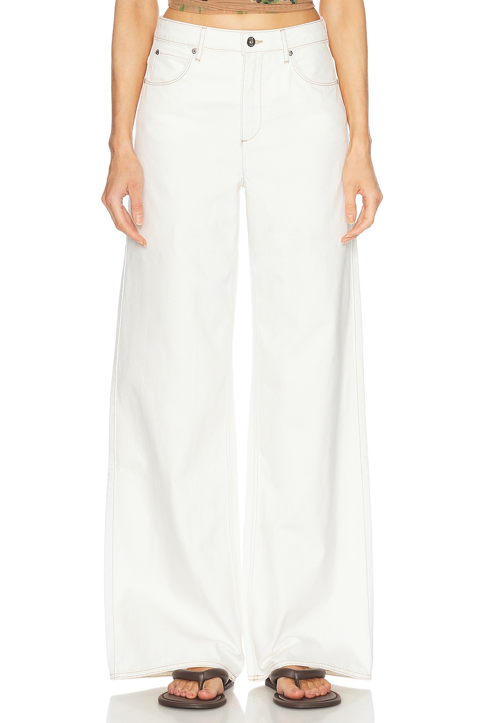 Stella Wide Leg in White