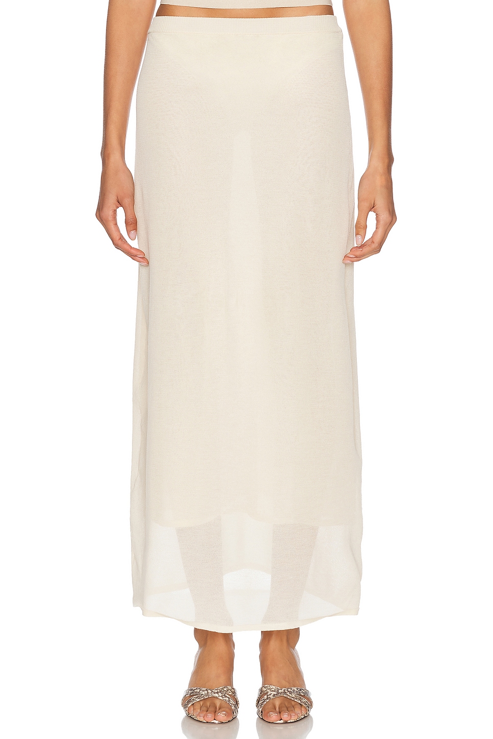 Image 1 of SIR. Peregrine Layered Skirt in Shell