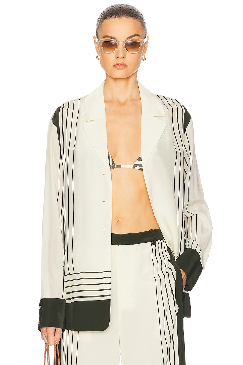 Image 1 of SIR. Leilana Top in Garden Stripe