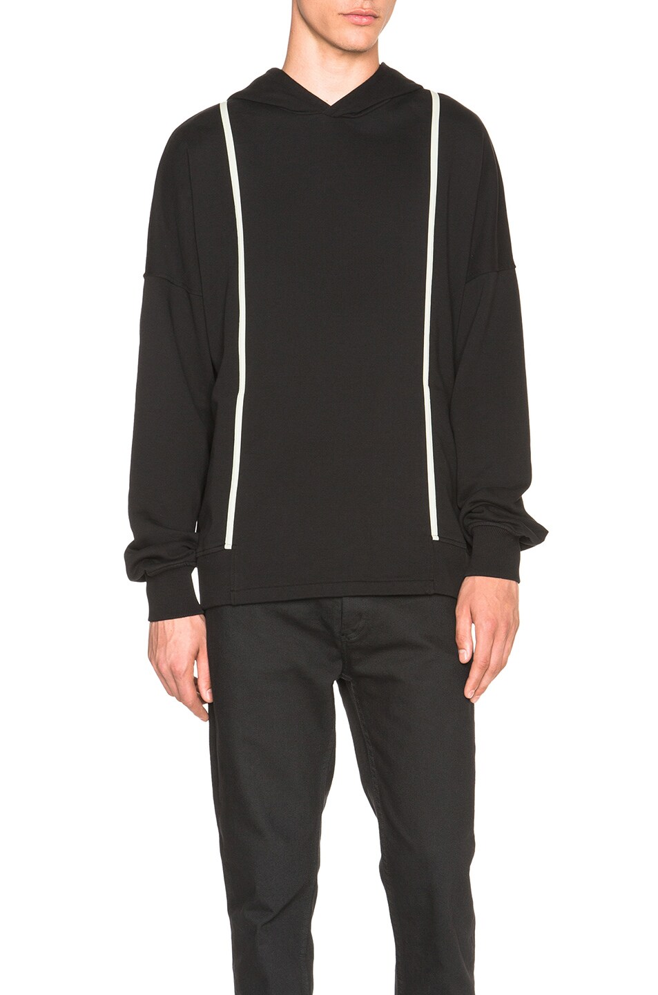 Image 1 of SILENT DAMIR DOMA Styx Hooded Sweatshirt in Black