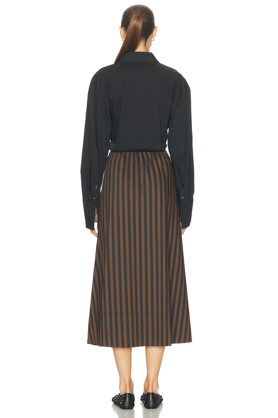 chinese dress ladies Simon Miller Women's Loch Poplin Maxi Dress – Saint Bernard main image 0