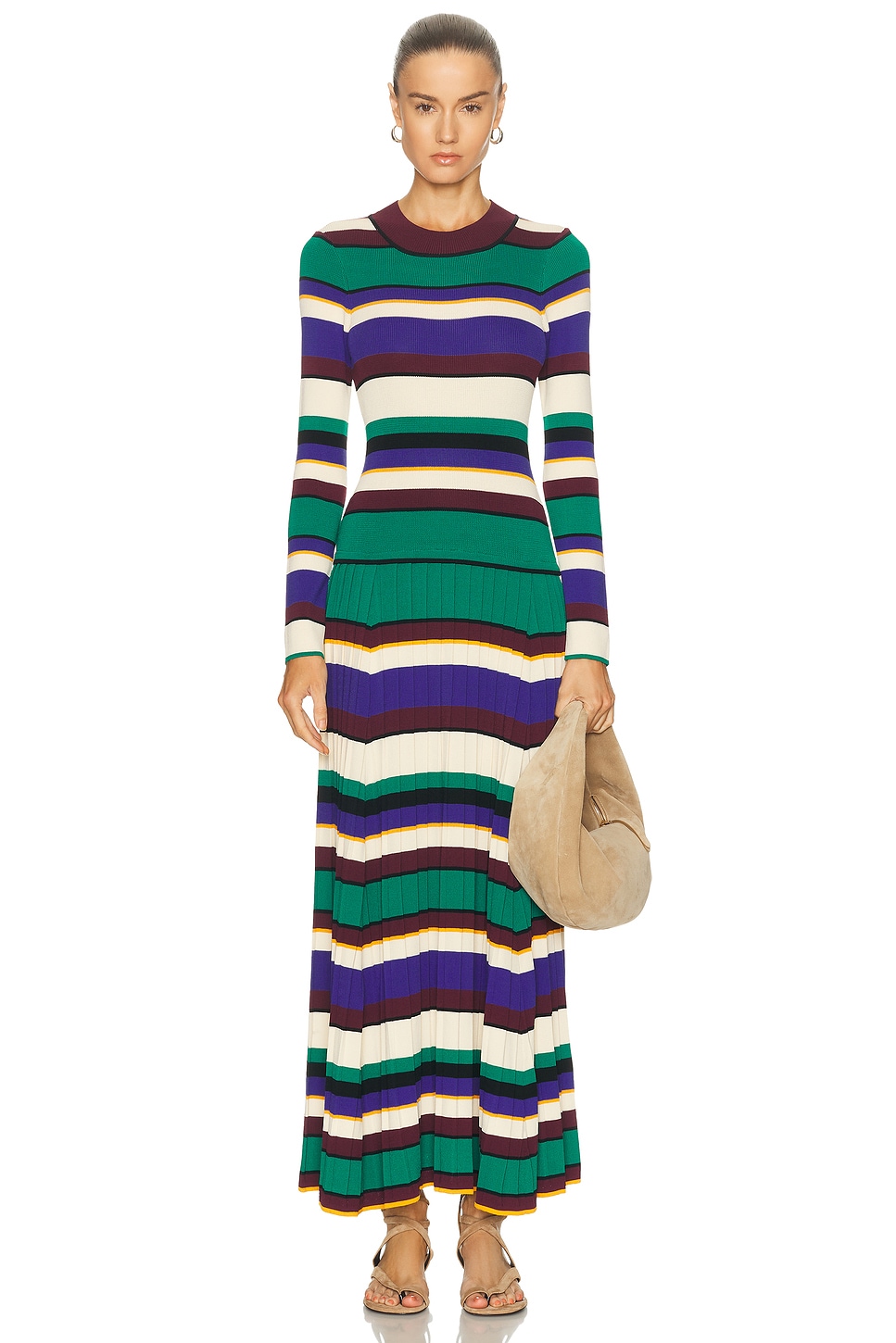 Image 1 of SIMONMILLER Sandrine Knit Dress in Tropical Multi