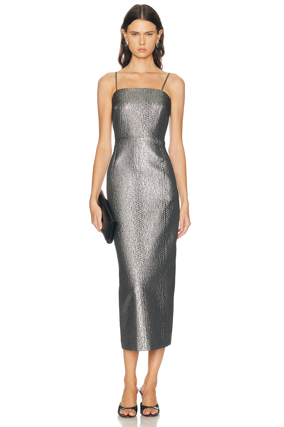 Simon Miller Verdelle Metallic Midi Dress