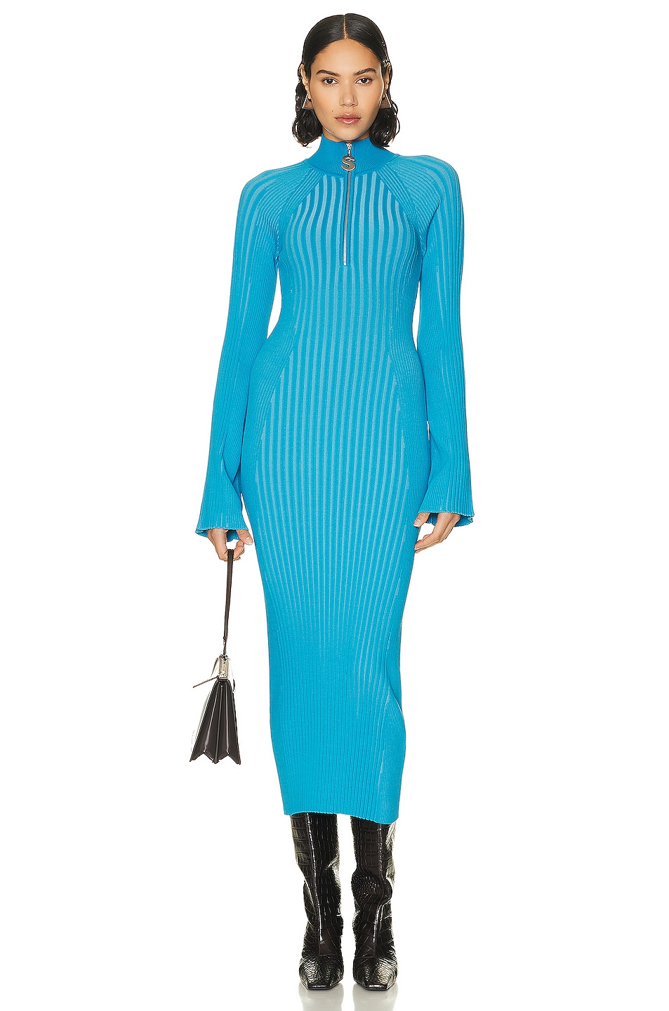 Image 1 of Simon Miller Zumi Dress in Pacific Blue