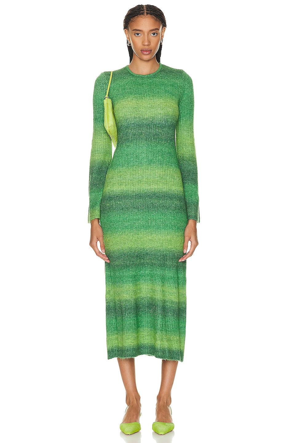 Image 1 of Simon Miller Axon Dress in Gummy Green Multi