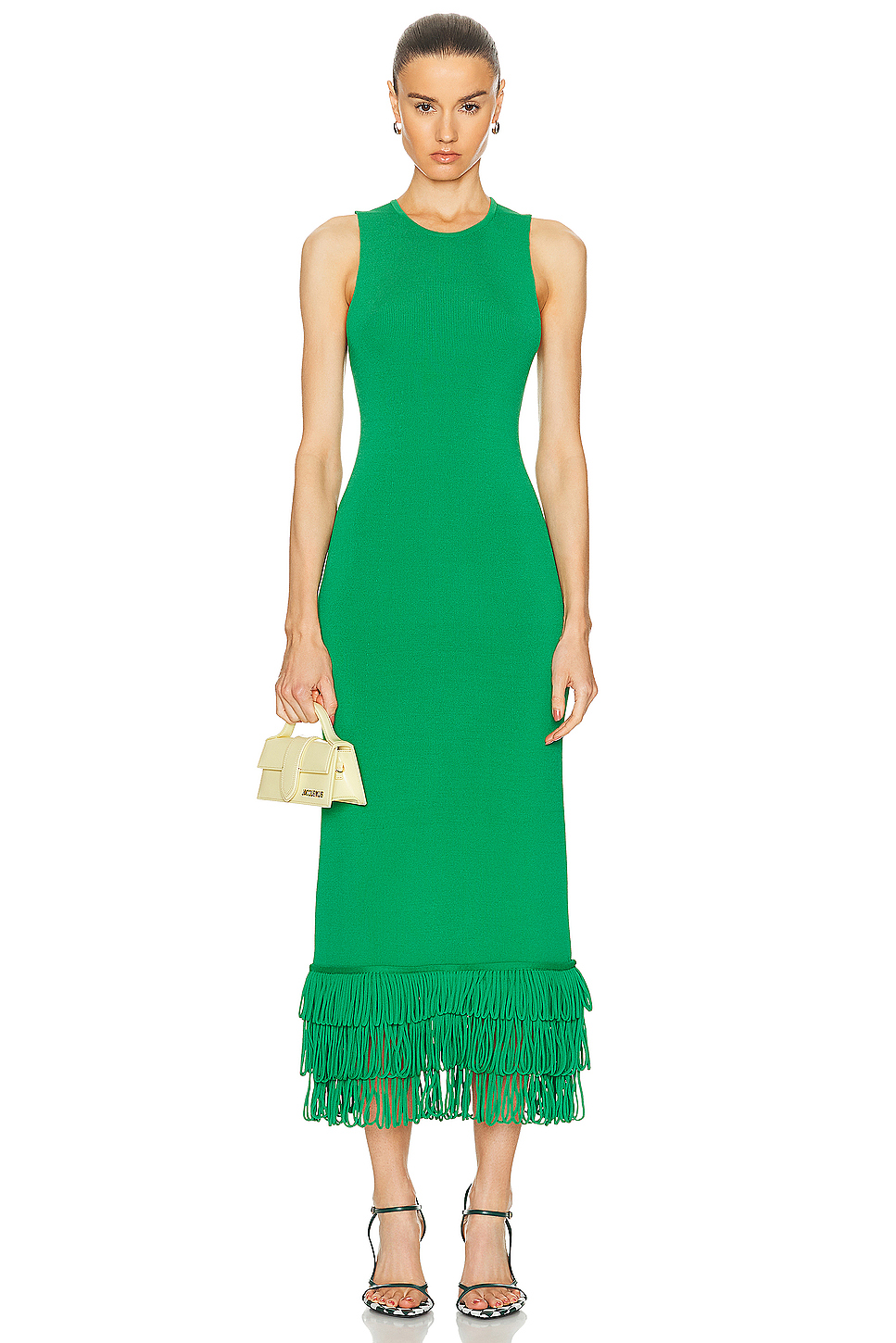 Image 1 of Simon Miller Albers Knit Dress in Gummy Green