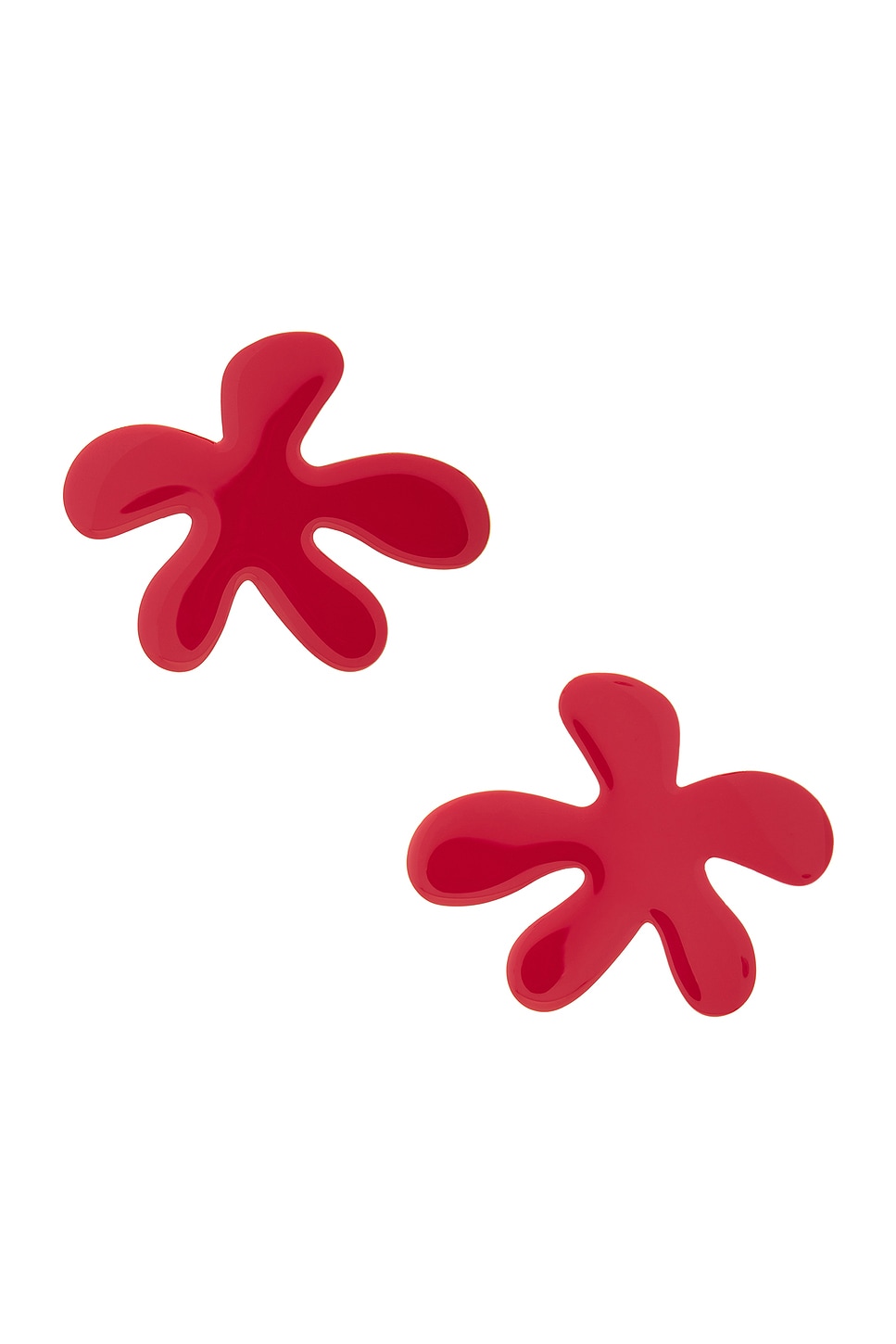 Image 1 of Simon Miller Flower Earrings in Paprika