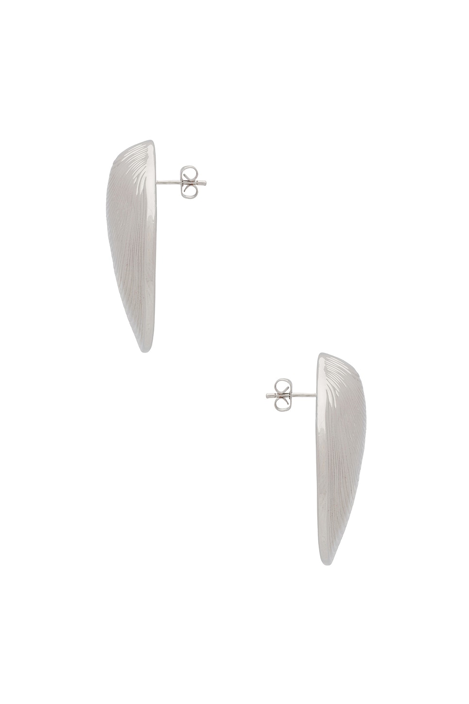 Shop Simon Miller Moule Earrings In Silver