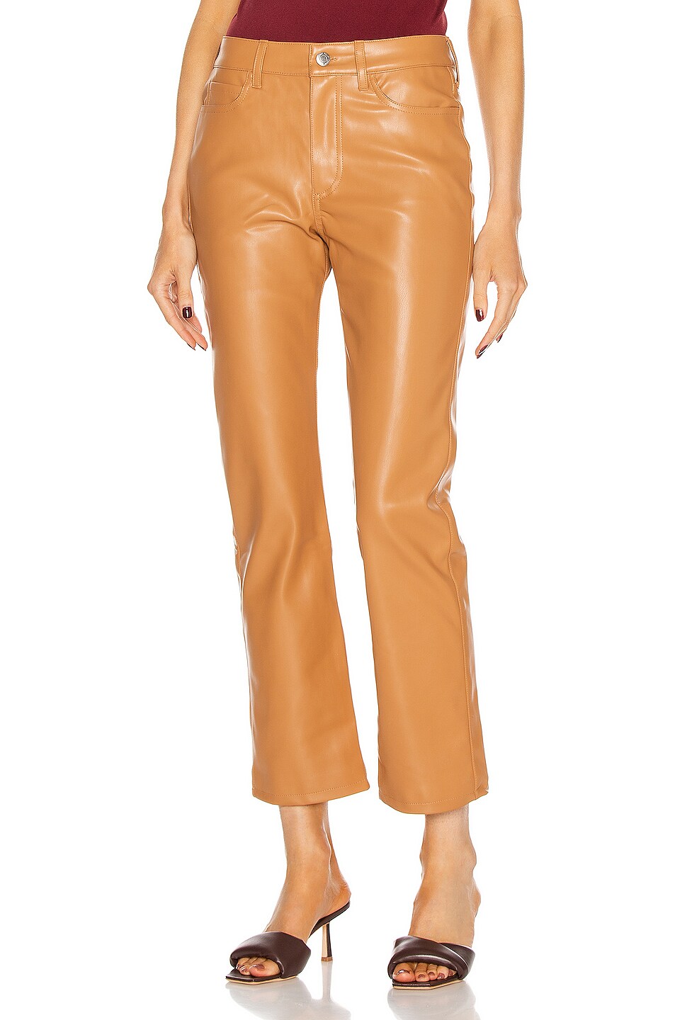 Image 1 of Simon Miller Straight Leg Pant in Toffee
