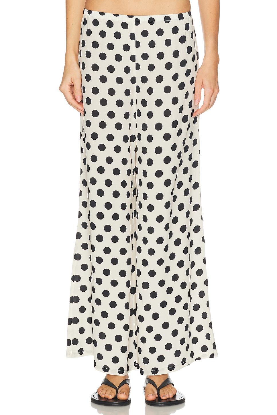 Nella Crepe Wide Leg Pant