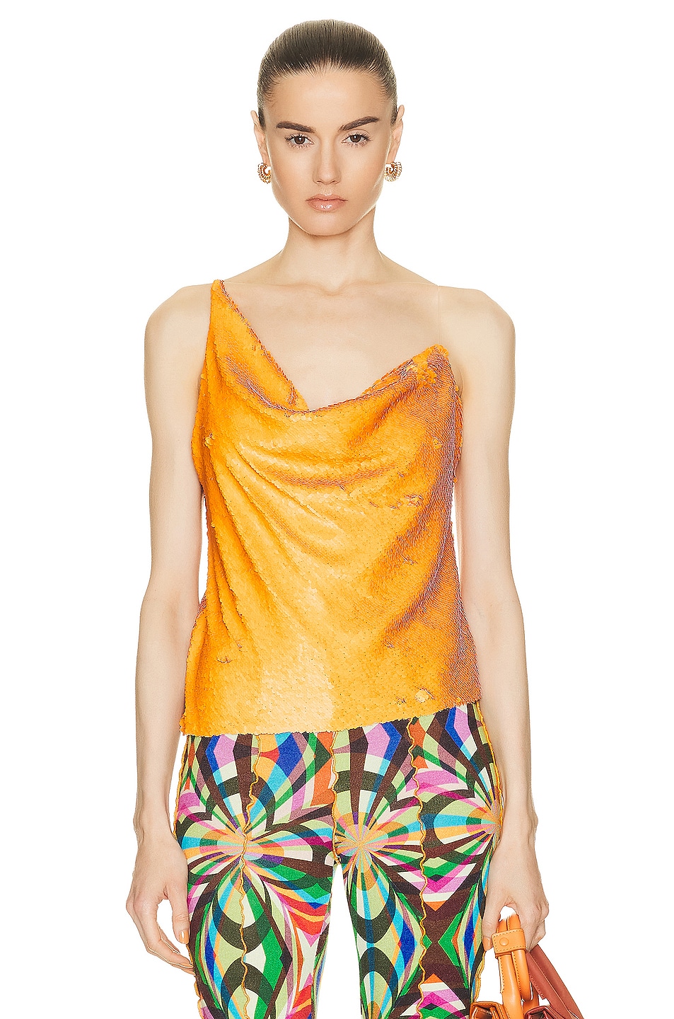 Image 1 of Simon Miller Turvy Top in Sherbet Orange