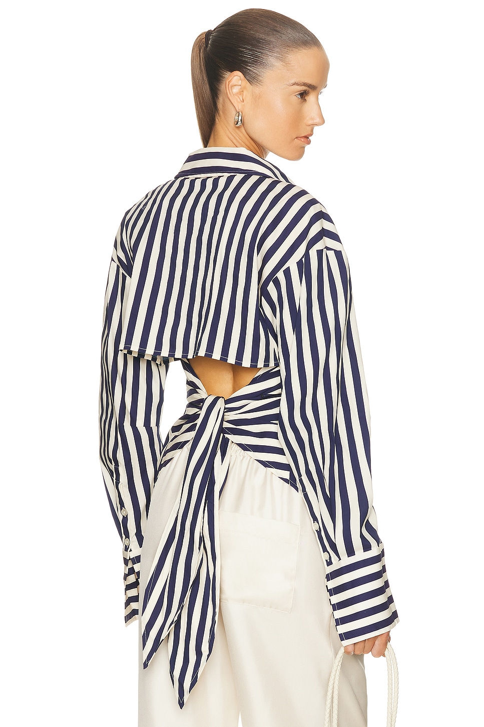 Image 1 of SIMONMILLER Loch Top in Navy & Cream