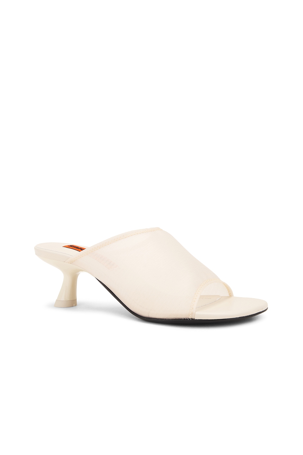 Shop Simon Miller Mesh Beep Heel In Seashell