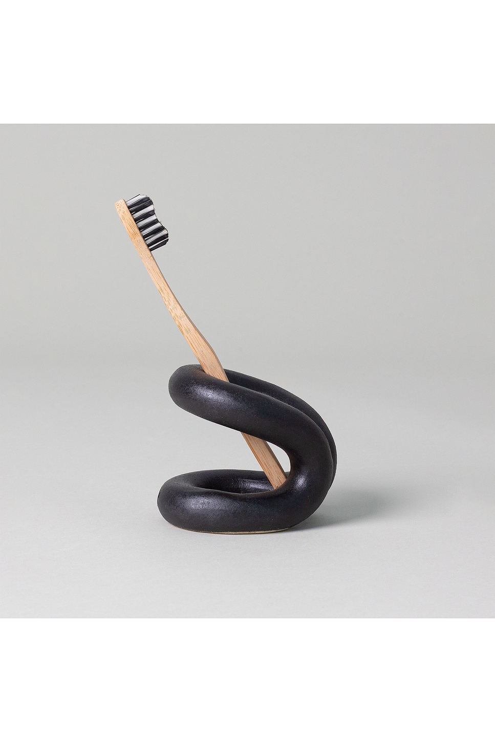 Sin Ceramic Ood Toothbrush Holder In Black At Urban Outfitters In Black