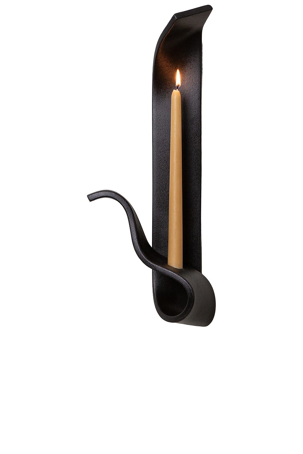 Sin Moonara Left Candle Sconce In Black