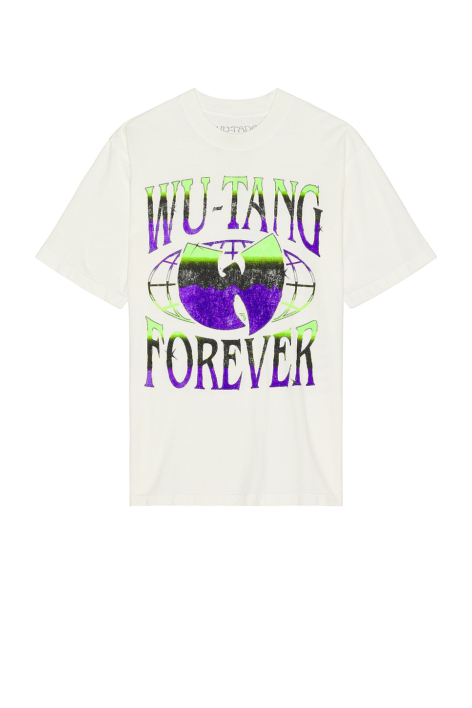 Image 1 of SIXTHREESEVEN Wu Tang Forever Date T-shirt in Creme