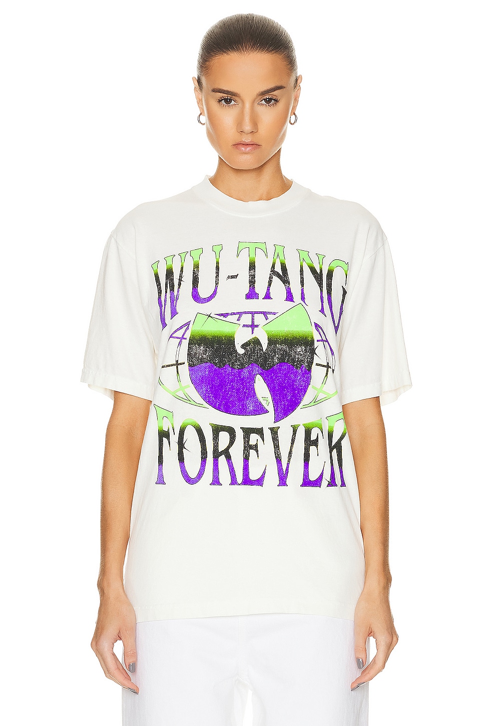 Wu Tang Forever Date T-shirt in Cream
