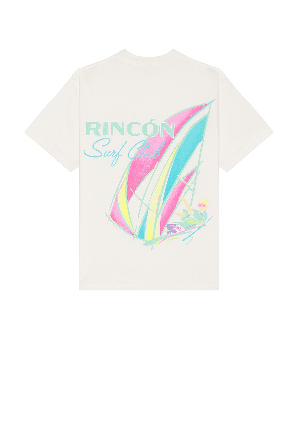 Shop Sixthreeseven Rincon Heavyweight Tee In Bone