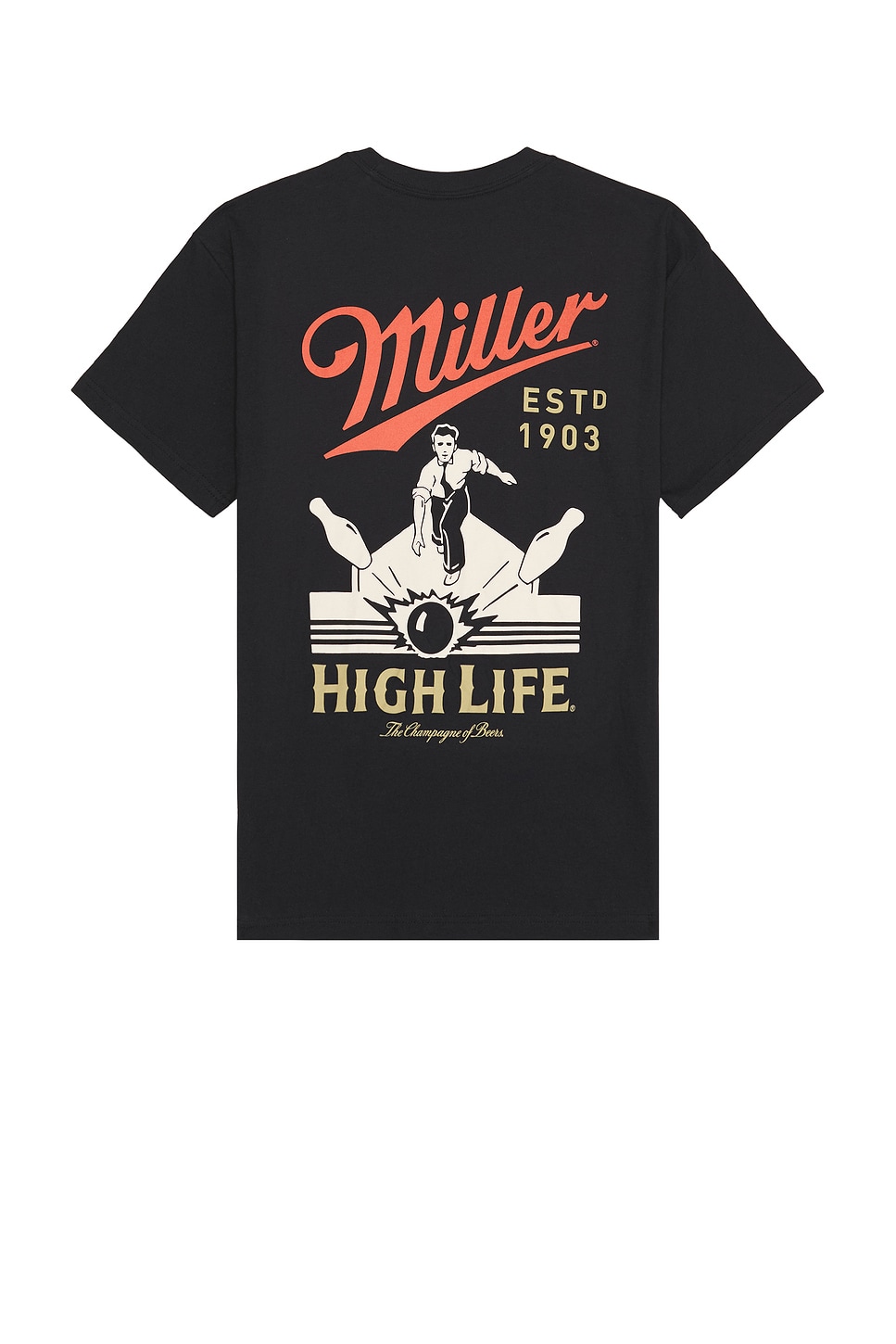 Sixthreeseven Miller Tee In Black