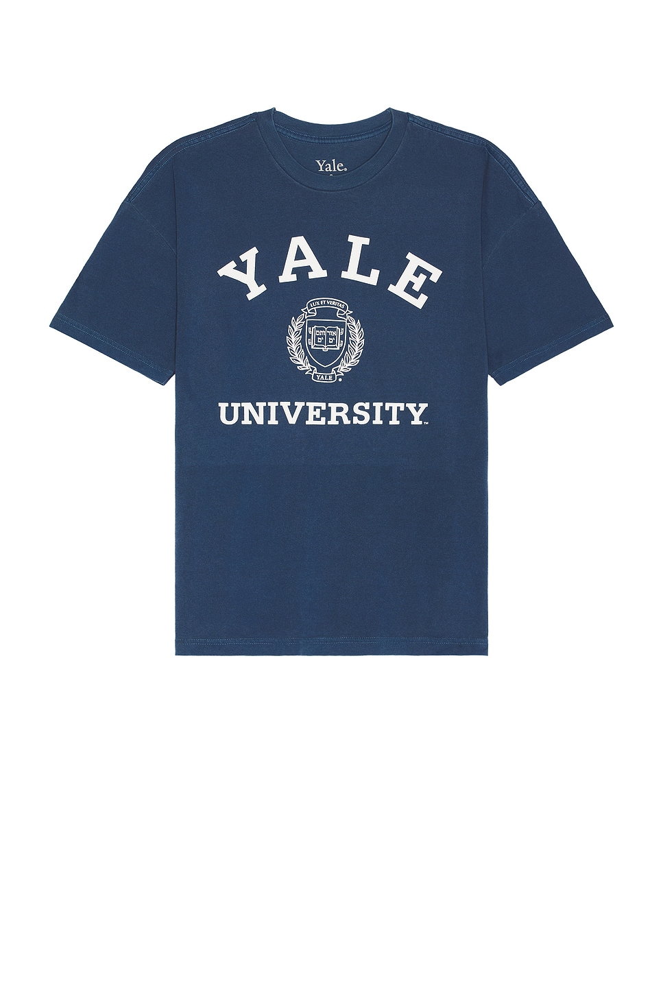 Image 1 of SIXTHREESEVEN Yale University Tee in Navy