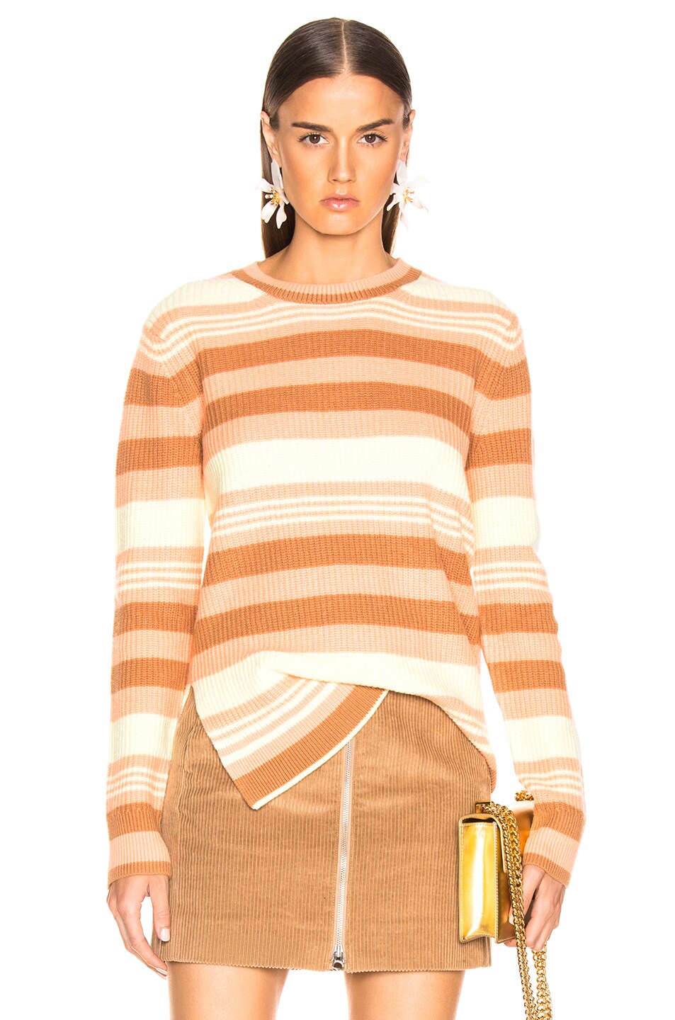 Image 1 of Sies Marjan Shay Striped Pick Up Sweater in Stripe