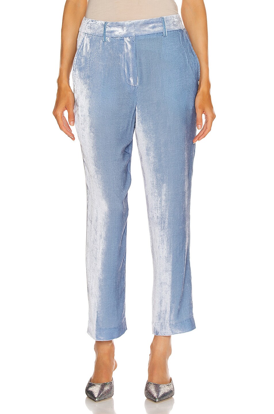 Image 1 of Sies Marjan Willa Cropped Pant in Light Blue