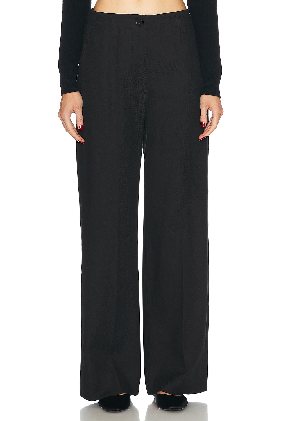 Shop Skall Studio Harrison Trousers In Black