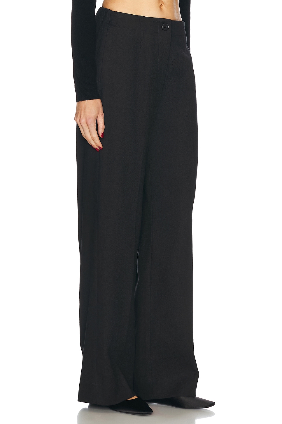 Shop Skall Studio Harrison Trousers In Black