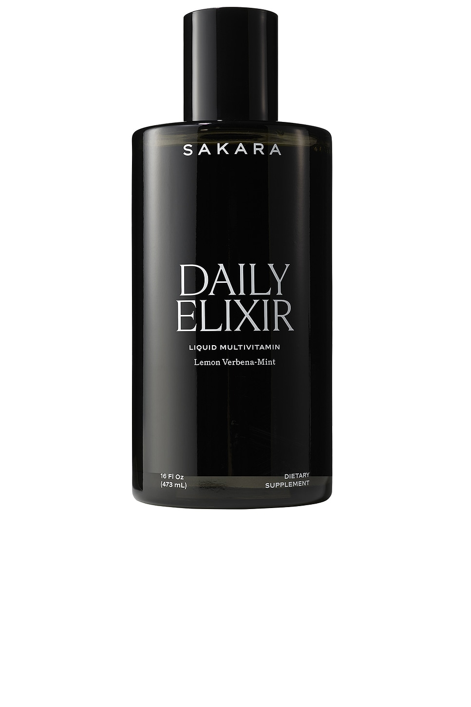 Sakara Daily Elixir Liquid Multivitamin In Black