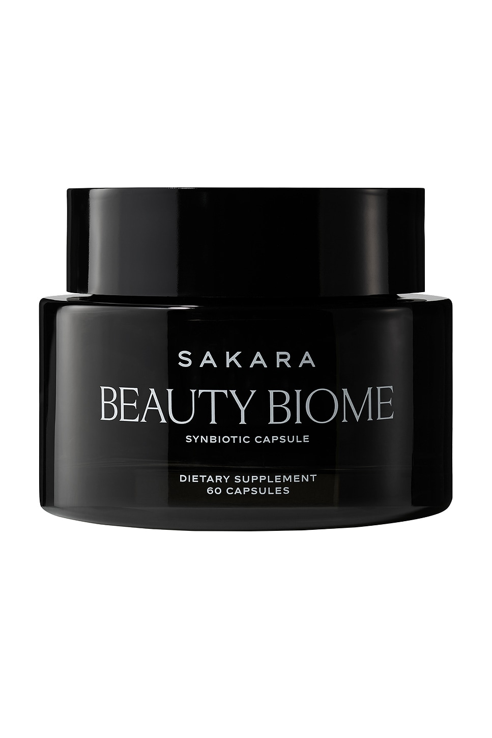 Sakara Beauty Biome Synbiotic Capsules In Black