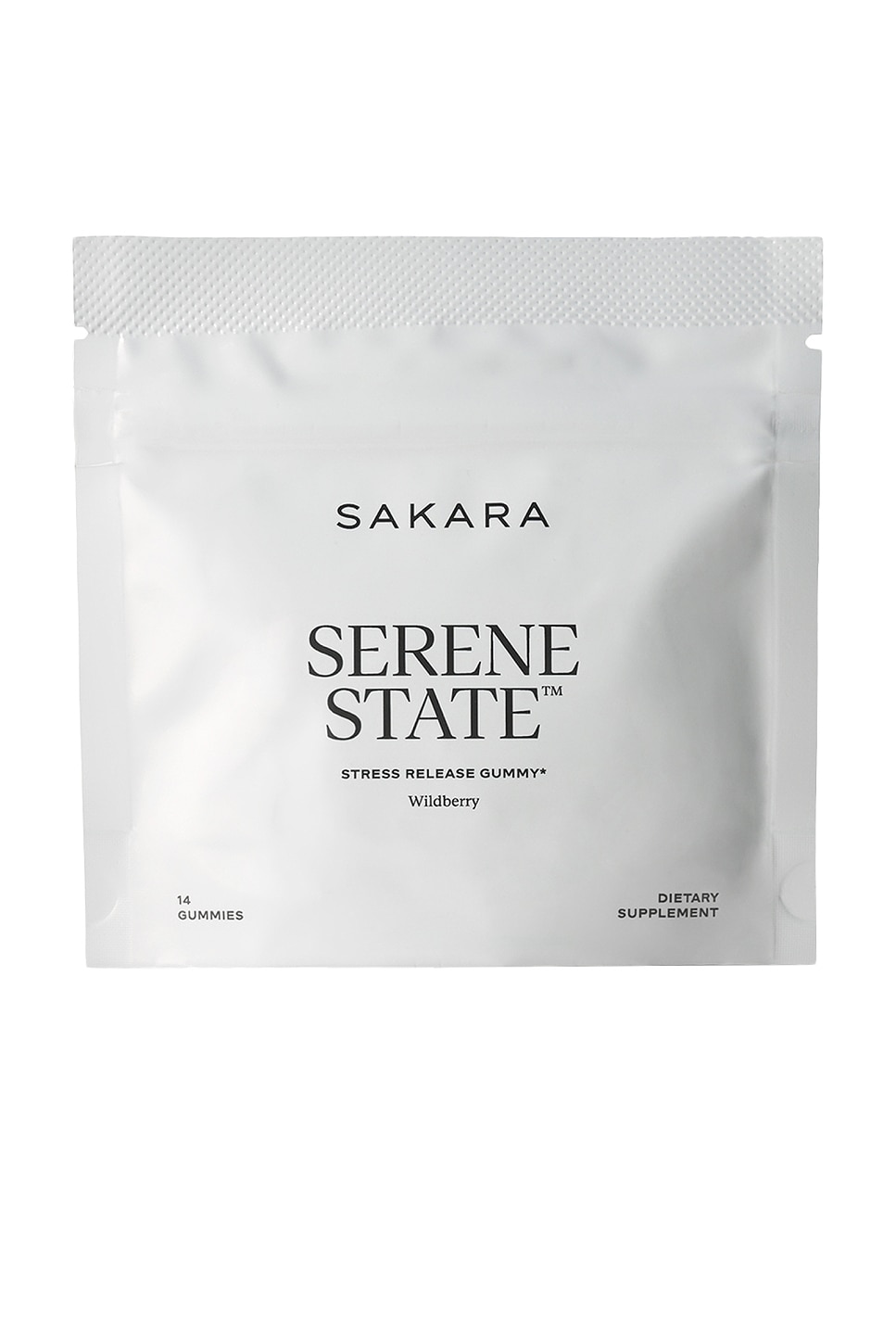 Sakara Serene State Stress Release Gummy In White