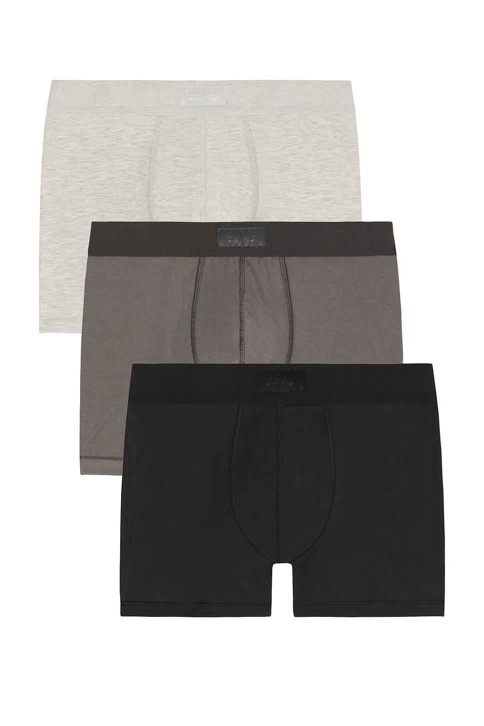 Cotton 3 Boxer Brief 3-Pack in Black