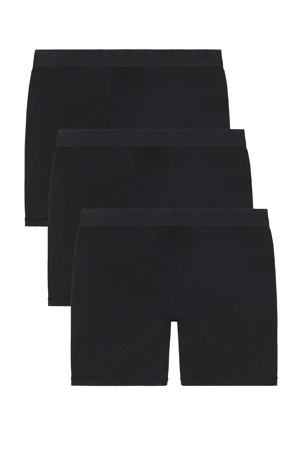 Stretch 5 Boxer Brief 3-Pack in Black