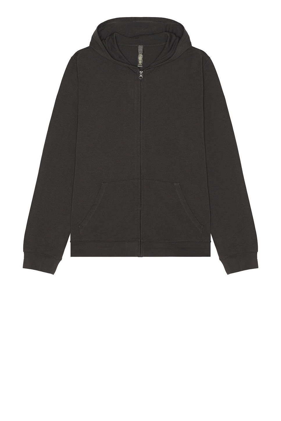 Image 1 of SKIMS Jersey Zip Up Hoodie in Ash