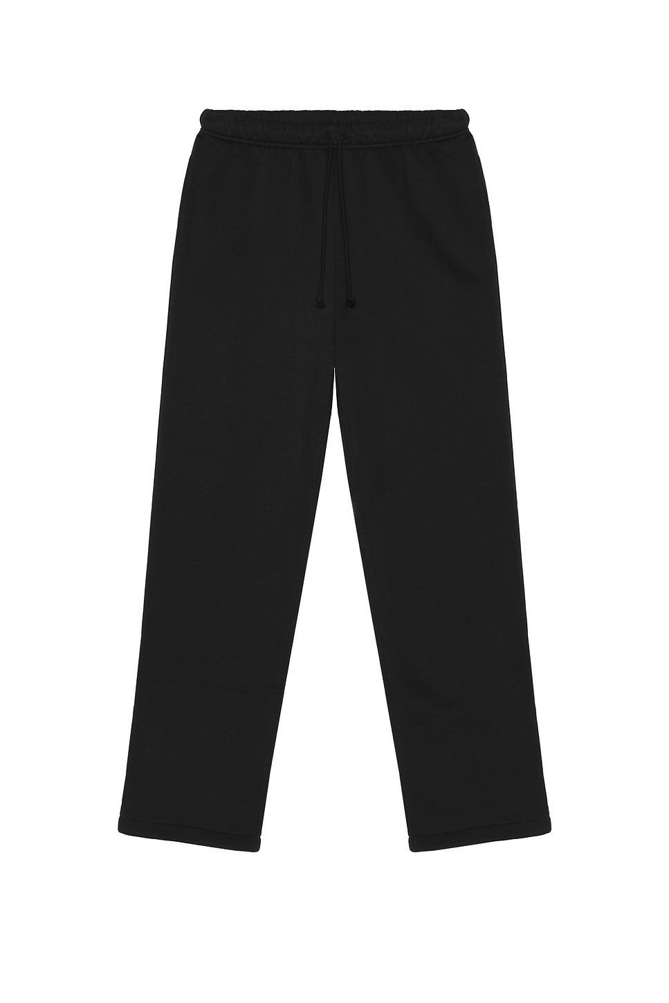 Image 1 of SKIMS Fleece Straight Leg Pant in Washed Onyx